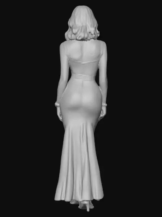 3D model for Crimson Elegance