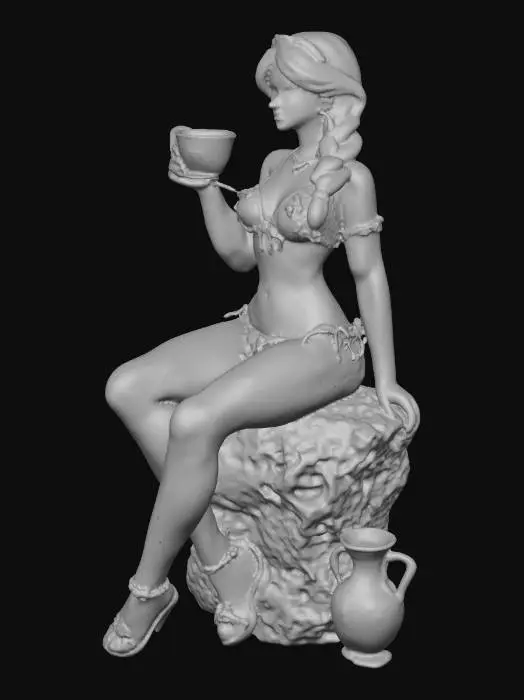 3D model for Teatime on the Stone
