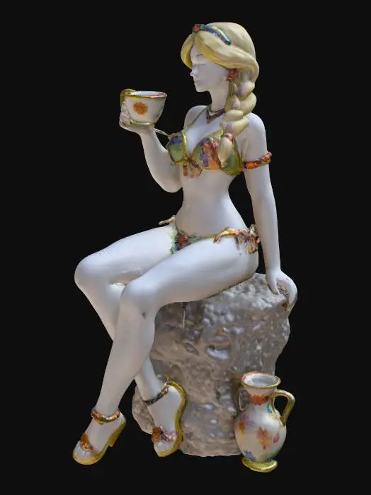 3D model for Teatime on the Stone