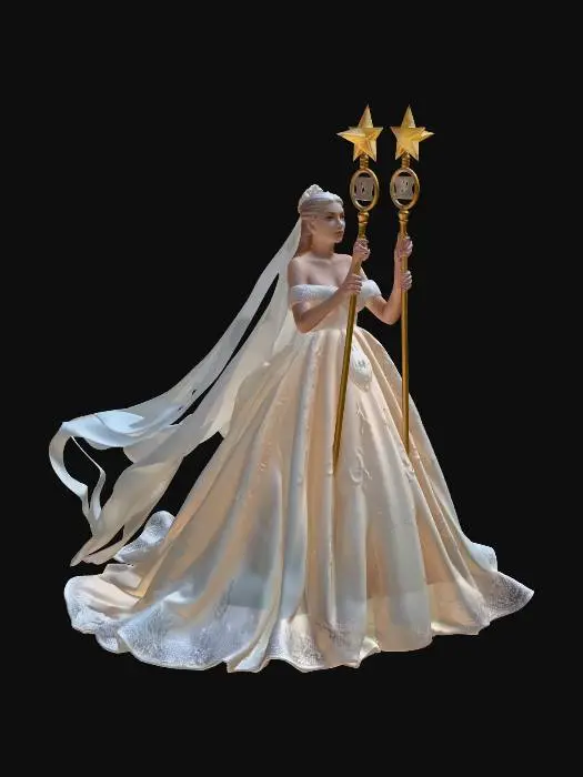 3D model for Celestial Bride