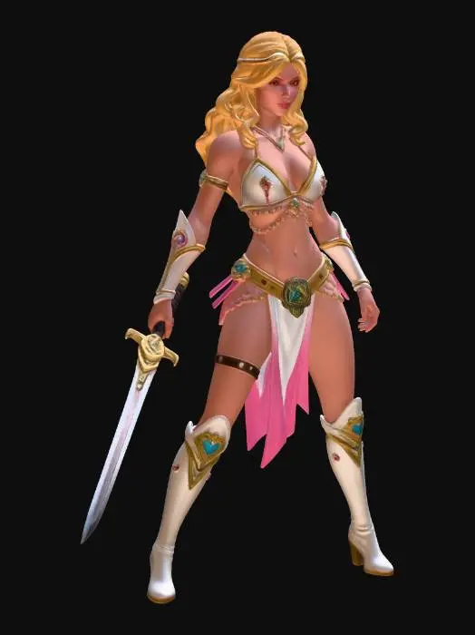 3D model for Dawnblade Valkyrie