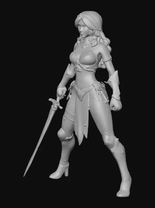 3D model for Roseblade Valkyrie