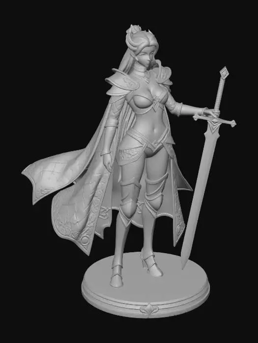 3D model for Violet Blade Empress