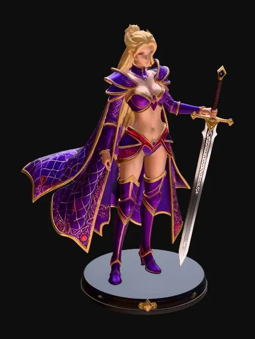3D model for Violet Blade Empress