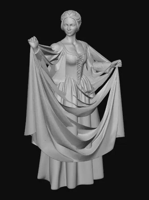 3D model for Crimson Veil
