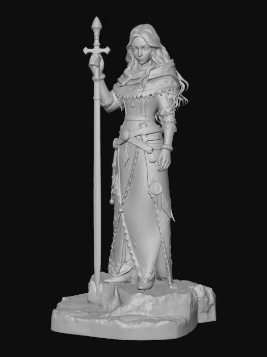 3D model for Crimson Sentinel