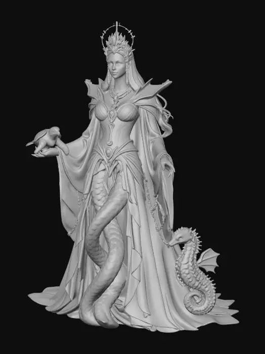 3D model for Königin des Meeres