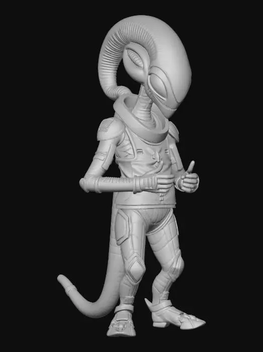 3D model for Crimson Horned Voyager