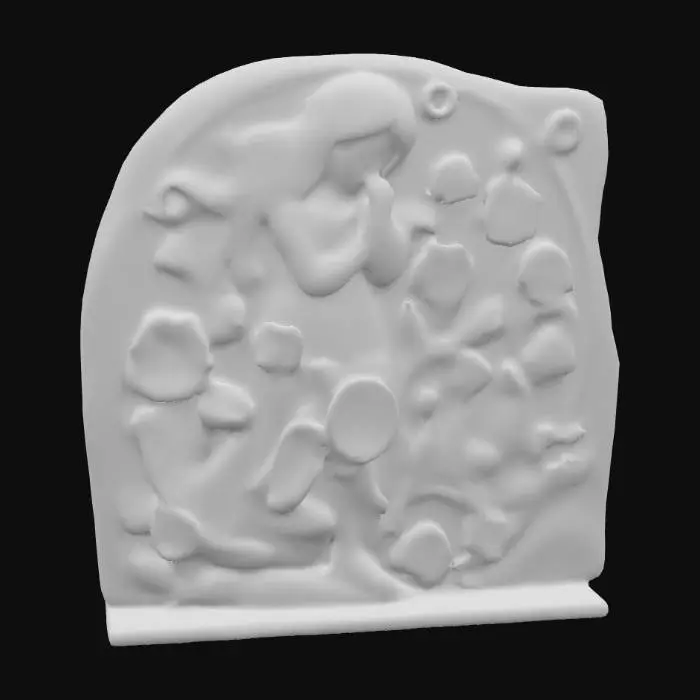 3D model for Garden Muse