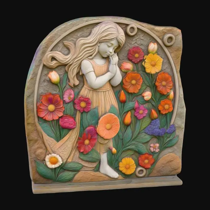 3D model for Garden Muse