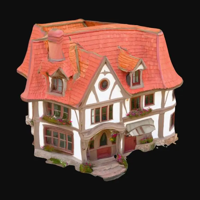 3D model for Charming Cottage
