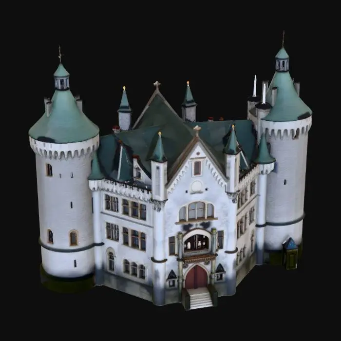 3D model for Castle Towers