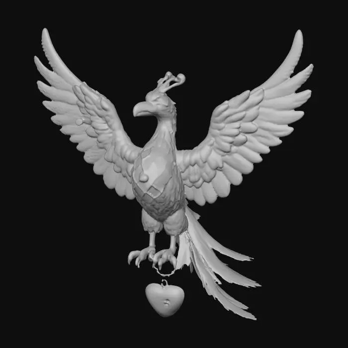 3D model for Regal Phoenix Emblem