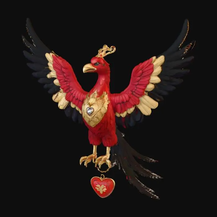 3D model for Regal Phoenix Emblem