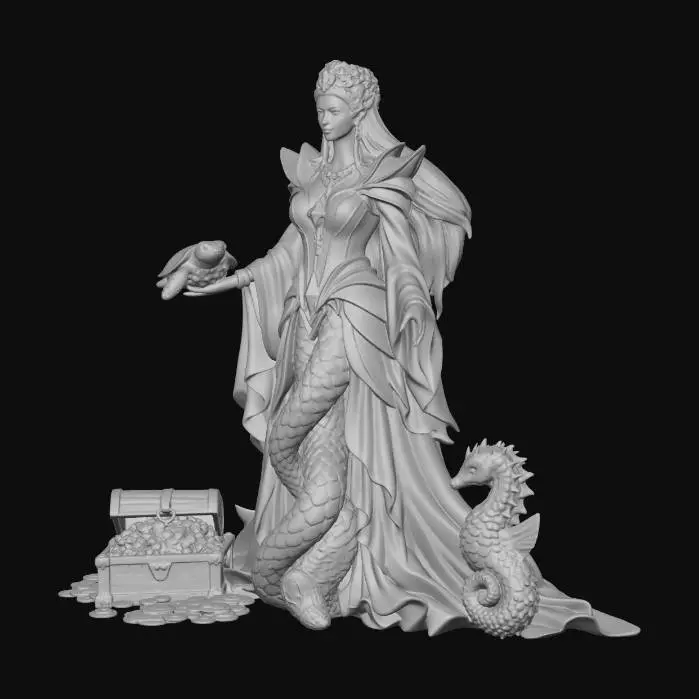 3D model for Radiant Queen of the Dragon Sea