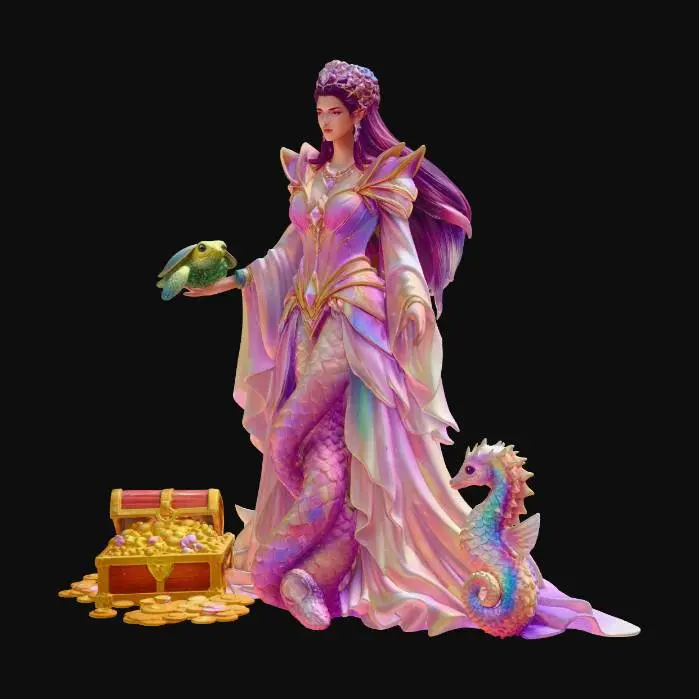 3D model for Radiant Queen of the Dragon Sea