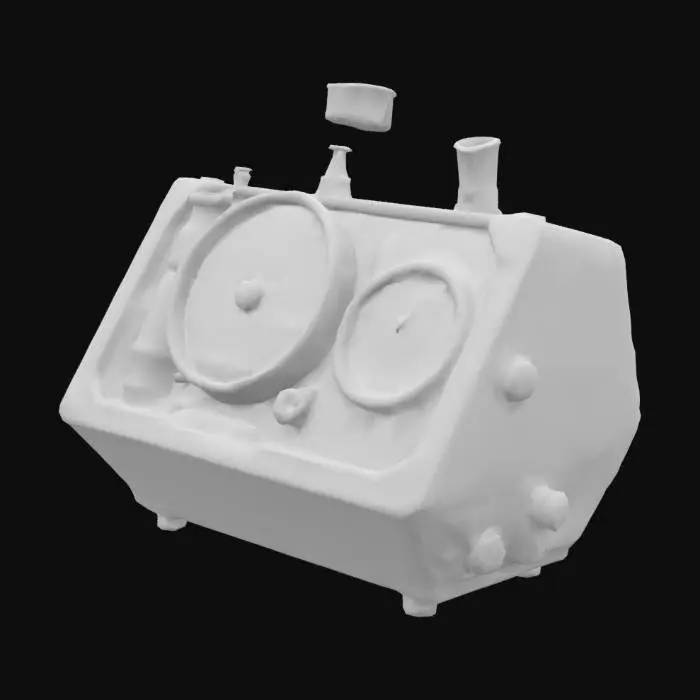 3D model for poket weather station steampunk style