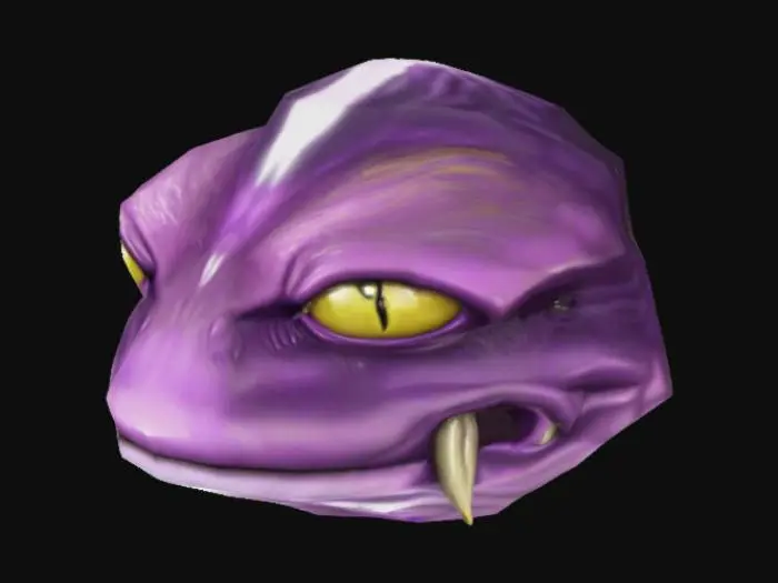 3D model for Purple Fang Serpent