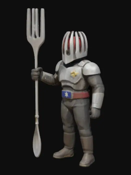 3D model for Fork Knight of the Forest