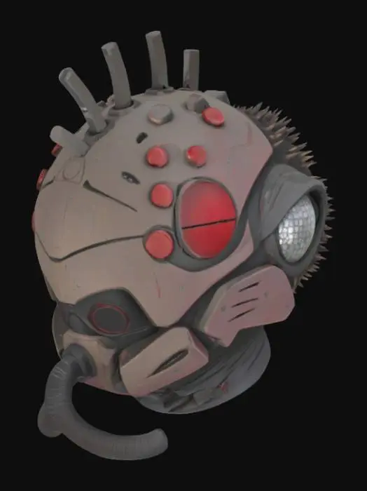 3D model for Cybernetic Visionary