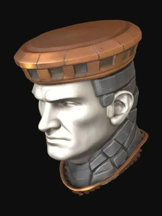 3D model for Cold Rook