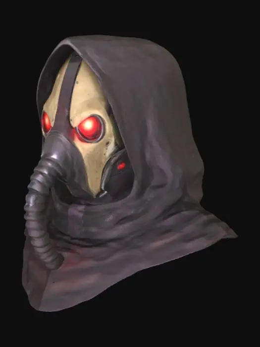 3D model for Masked Hood