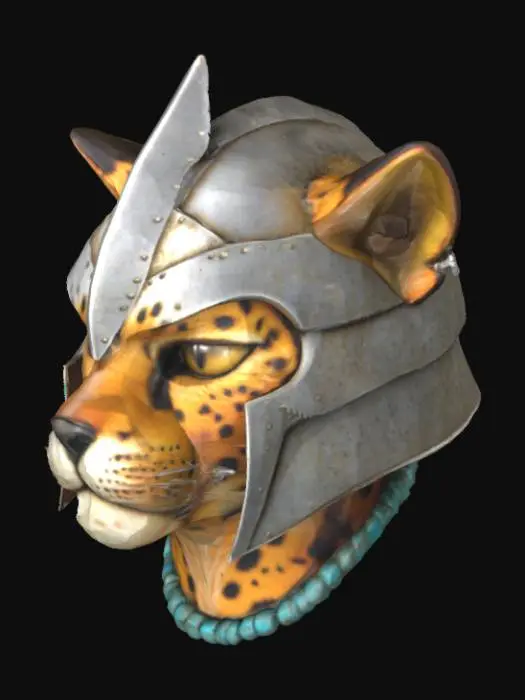 3D model for Warrior Cheetah