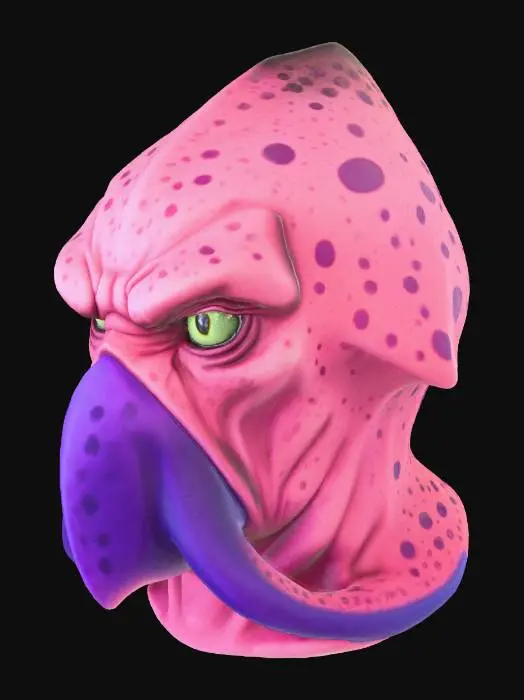 3D model for Kraken Guardian