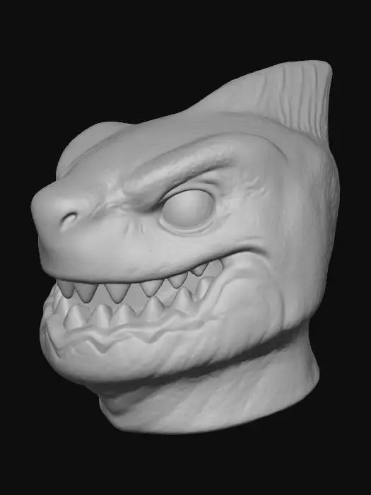 3D model for Blue Grin Beast