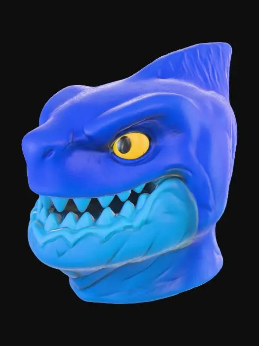 3D model for Blue Grin Beast