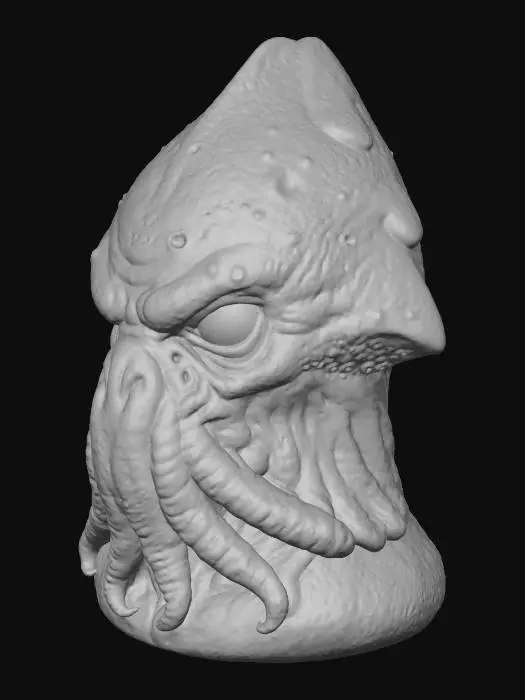 3D model for Squid Guardian