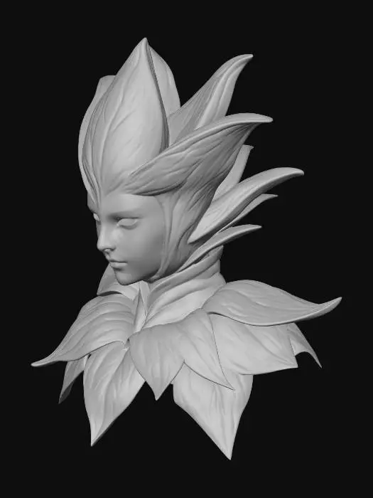 3D model for Floral Enigma