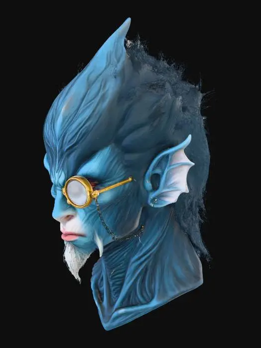 3D model for Monocled Abyssal Sage