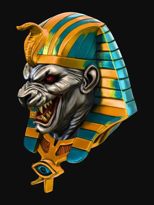 3D model for Pharaoh Demon