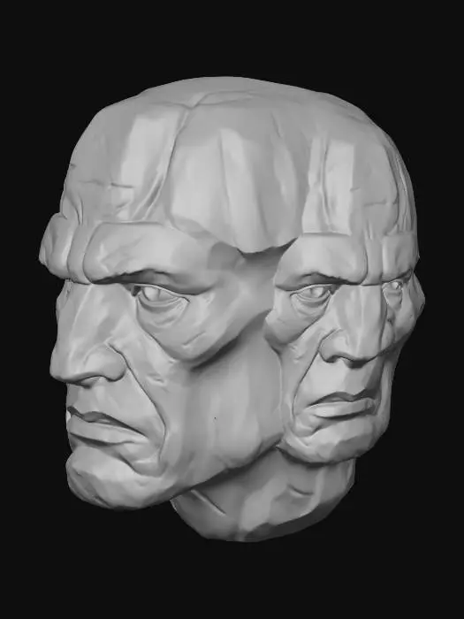 3D model for Triad Stone Faces