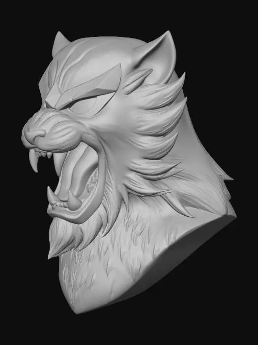 3D model for Feral Guardian
