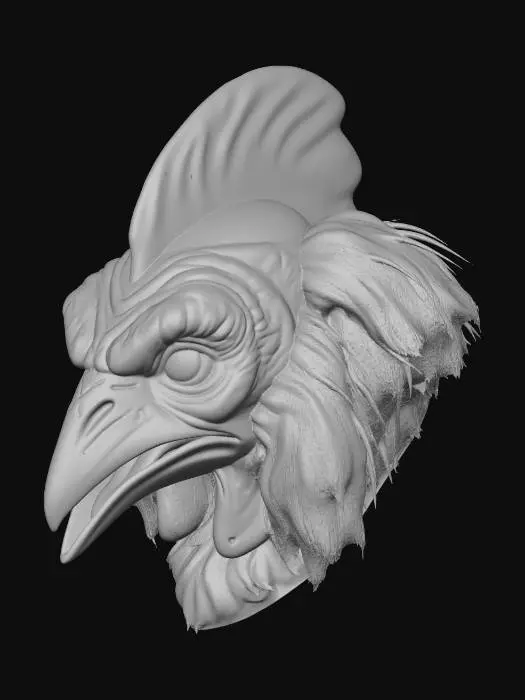 3D model for Majestic Rooster