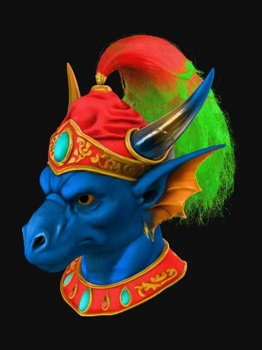 3D model for Regal Dragon King