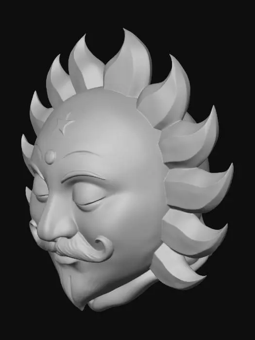3D model for Sunface Serenity