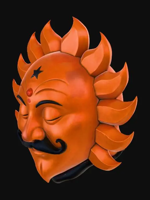 3D model for Sunface Serenity