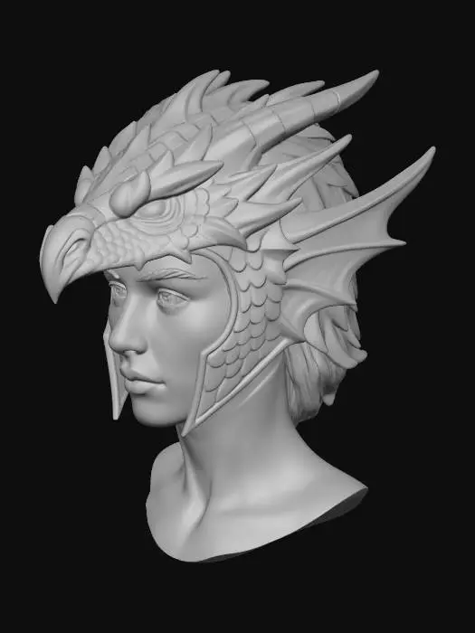 3D model for Dragon Guardian