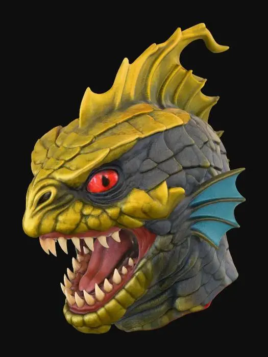 3D model for Fierce Reptilian Roar
