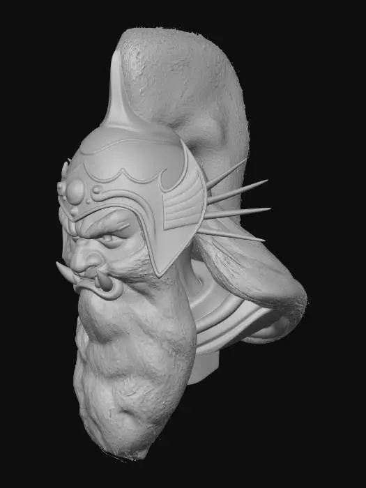 3D model for Warrior's Vigilance