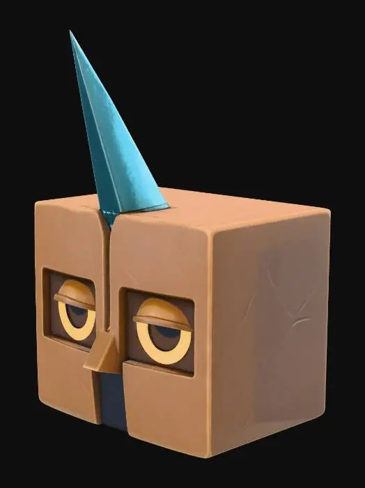 3D model for Cubist Unicorn