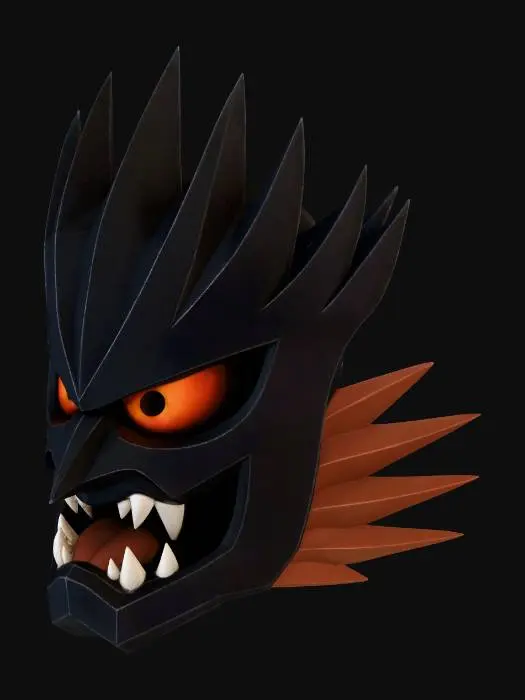 3D model for Dreadfang Mask