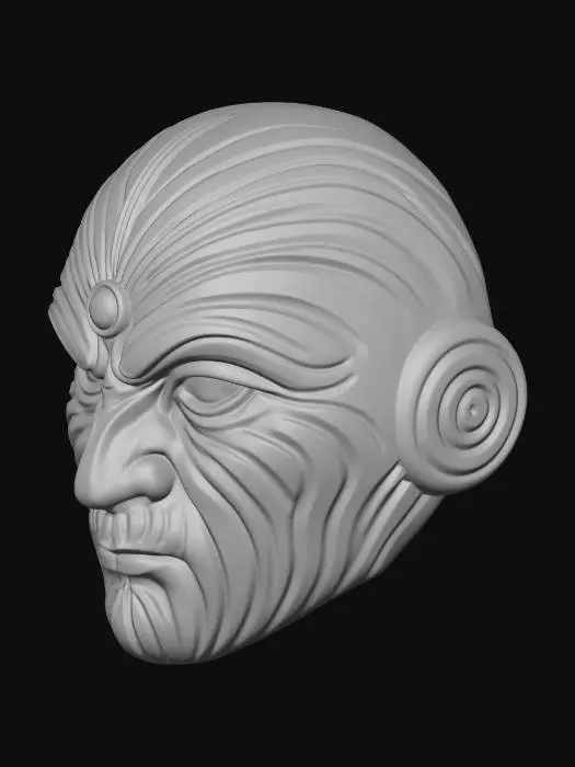 3D model for Grooved Guardian