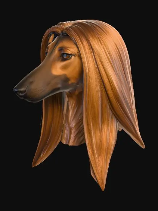 3D model for Ginger Mane