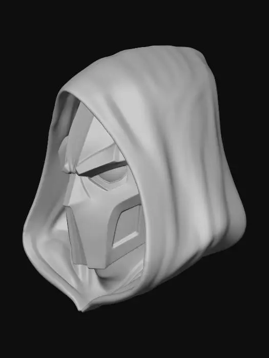 3D model for Crimson Hooded Automaton