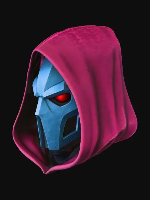 3D model for Crimson Hooded Automaton