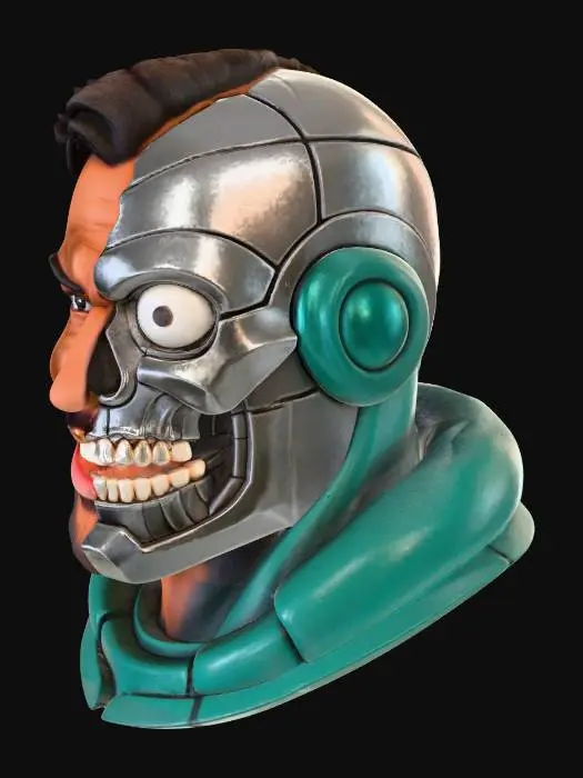 3D model for Half Man Half Machine